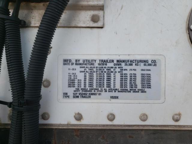 1UYVS2452H3093701 - 2017 UTILITY TRAILER Ağ foto 12
