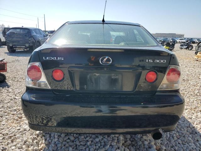 JTHBD192320056247 - 2002 LEXUS IS 300 BLACK photo 6