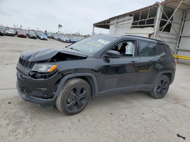 3C4NJCBB2MT572182 - 2021 JEEP COMPASS LATITUDE BLACK photo 1