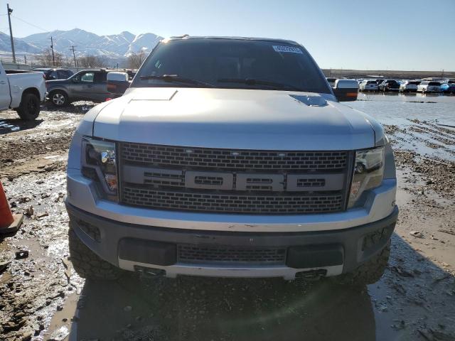 1FTFW1R62BFC05549 - 2011 FORD F150 SVT RAPTOR SILVER photo 5