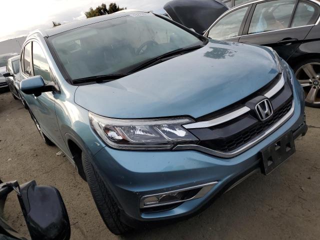 2HKRM4H70GH724918 - 2016 HONDA CR-V EXL BLUE photo 4