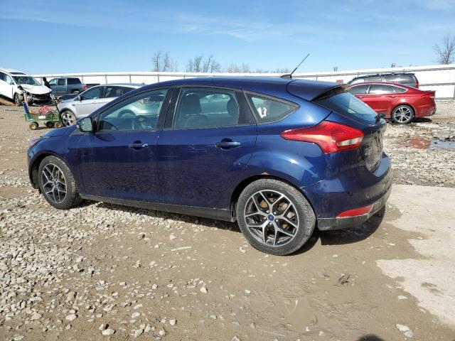 1FADP3M24HL325003 - 2017 FORD FOCUS SEL BLUE photo 2