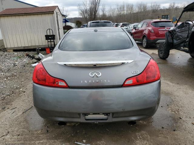 JN1CV6EKXBM215394 - 2011 INFINITI G37 BASE GRAY photo 6