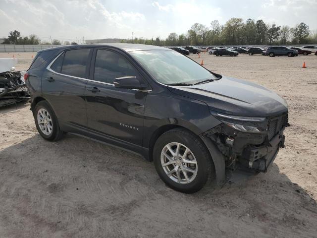 3GNAXKEV1NL228770 - 2022 CHEVROLET EQUINOX LT BLACK photo 4