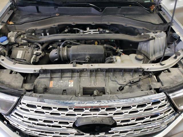 1FMSK8FH9NGA51621 - 2022 FORD EXPLORER LIMITED SILVER photo 12