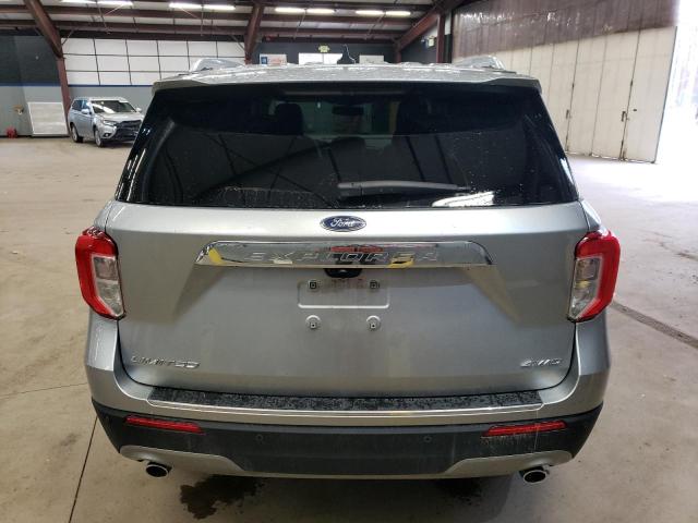 1FMSK8FH9NGA51621 - 2022 FORD EXPLORER LIMITED SILVER photo 6