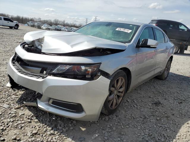 2G1105S38H9139120 - 2017 CHEVROLET IMPALA LT SILVER photo 1