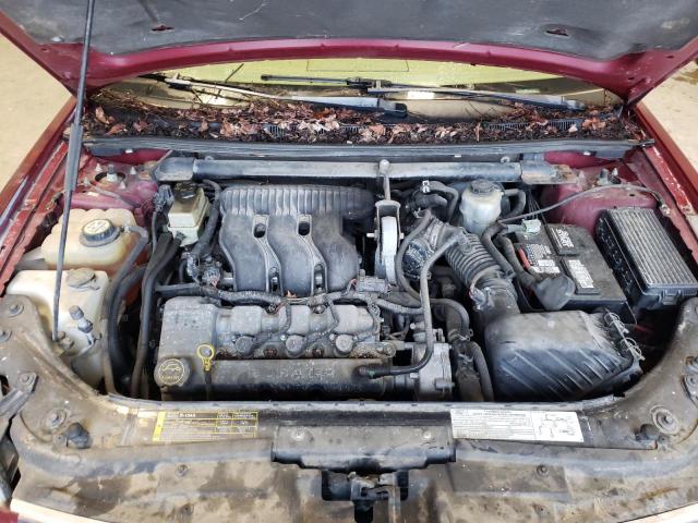 1FAHP28185G183076 - 2005 FORD FIVE HUNDR LIMITED MAROON photo 11