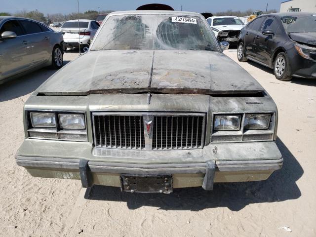 2G2GN69A5G2222058 - 1986 PONTIAC BONNEVILLE GREEN photo 5