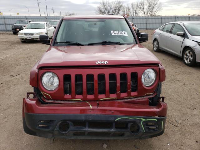 1C4NJRFB8GD671192 - 2016 JEEP PATRIOT LATITUDE MAROON photo 5