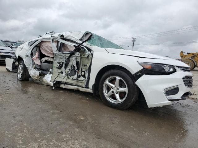 1G1ZB5ST8JF116401 - 2018 CHEVROLET MALIBU LS WHITE photo 4