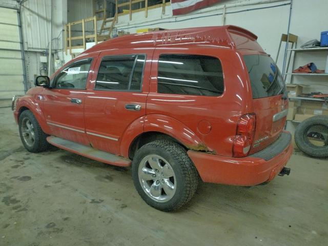 1D4HD58D74F220348 - 2004 DODGE DURANGO LIMITED RED photo 2