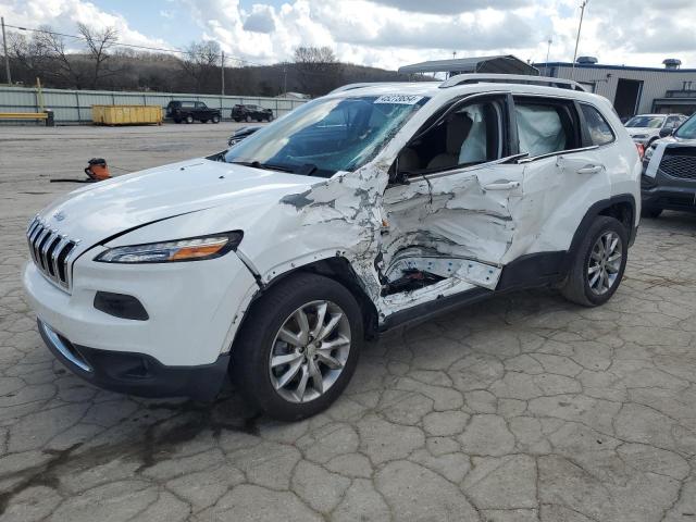 1C4PJLDX6JD612461 - 2018 JEEP CHEROKEE LIMITED WHITE photo 1