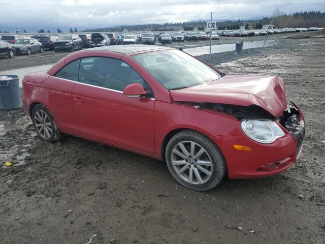 WVWFA71FX7V027383 - 2007 VOLKSWAGEN EOS 2.0T LUXURY RED photo 4