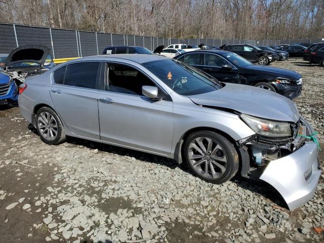 1HGCR2F58DA134385 - 2013 HONDA ACCORD SPORT SILVER photo 4