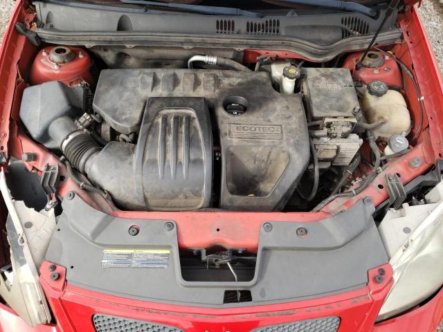 1G2AS18H597169681 - 2009 PONTIAC G5 RED photo 11