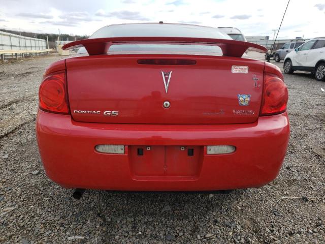 1G2AS18H597169681 - 2009 PONTIAC G5 RED photo 6