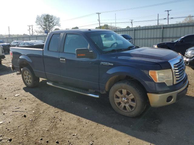 1FTEX1C80AFB34479 - 2010 FORD F150 SUPER CAB BLUE photo 4