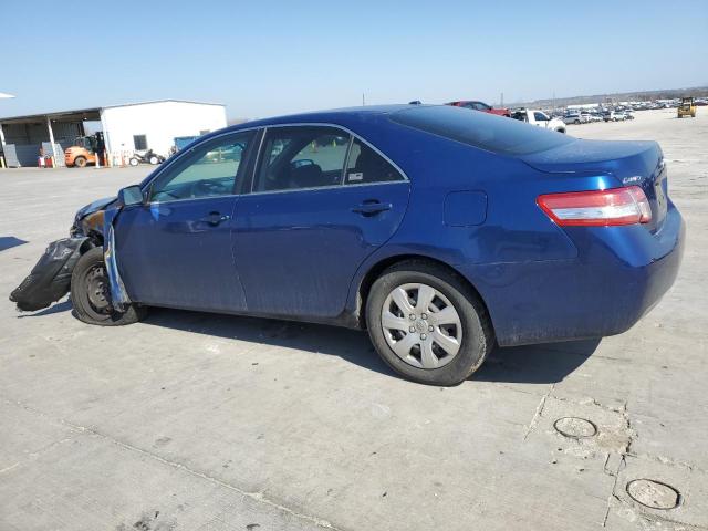 4T4BF3EK9BR113848 - 2011 TOYOTA CAMRY BASE BLUE photo 2