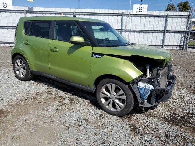 KNDJP3A55G7867634 - 2016 KIA SOUL + GREEN photo 4