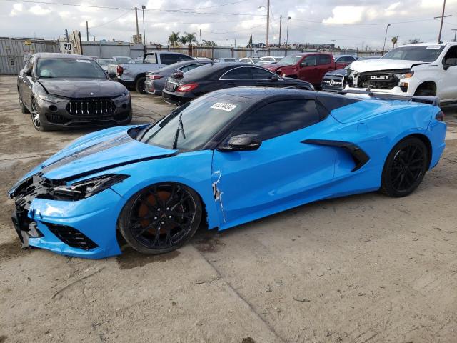 1G1YB3D44P5114259 - 2023 CHEVROLET CORVETTE STINGRAY 2LT BLUE photo 1