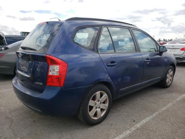 KNAFG526087125746 - 2008 KIA RONDO LX BLUE photo 3