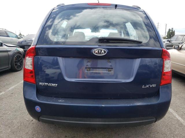 KNAFG526087125746 - 2008 KIA RONDO LX BLUE photo 6