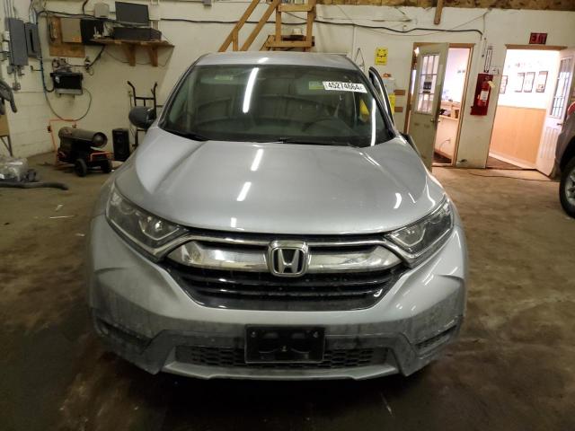 2HKRW6H36KH225701 - 2019 HONDA CR-V LX SILVER photo 5