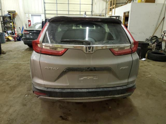 2HKRW6H36KH225701 - 2019 HONDA CR-V LX SILVER photo 6