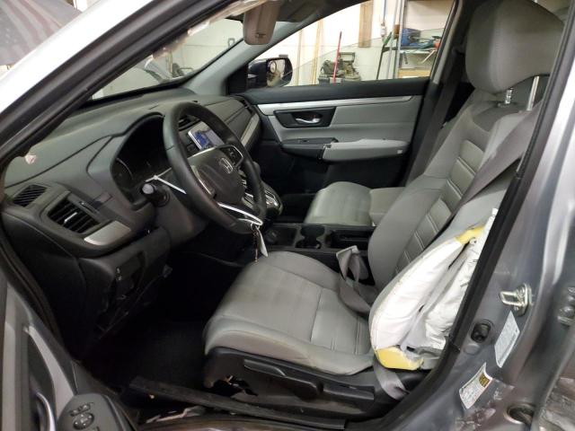 2HKRW6H36KH225701 - 2019 HONDA CR-V LX SILVER photo 7