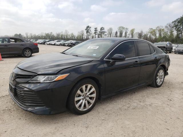 4T1B11HK1JU510476 - 2018 TOYOTA CAMRY L BLACK photo 1