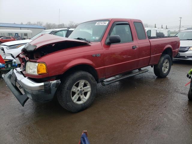 1FTZR15E75PA13480 - 2005 FORD RANGER SUPER CAB RED photo 1