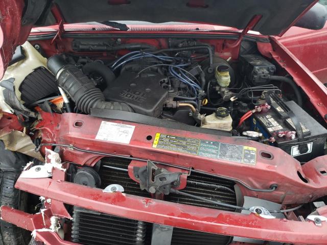 1FTZR15E75PA13480 - 2005 FORD RANGER SUPER CAB RED photo 11