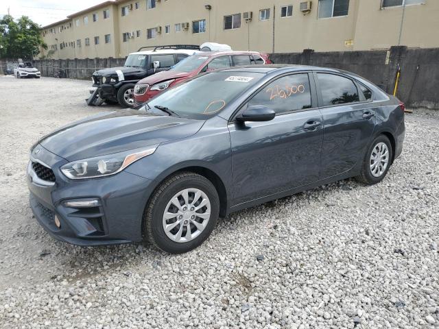 3KPF24AD9ME275019 - 2021 KIA FORTE FE CHARCOAL photo 1