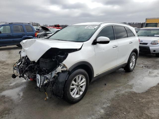 5XYPGDA30KG440050 - 2019 KIA SORENTO L WHITE photo 1