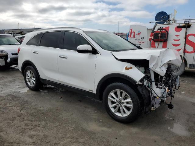 5XYPGDA30KG440050 - 2019 KIA SORENTO L WHITE photo 4