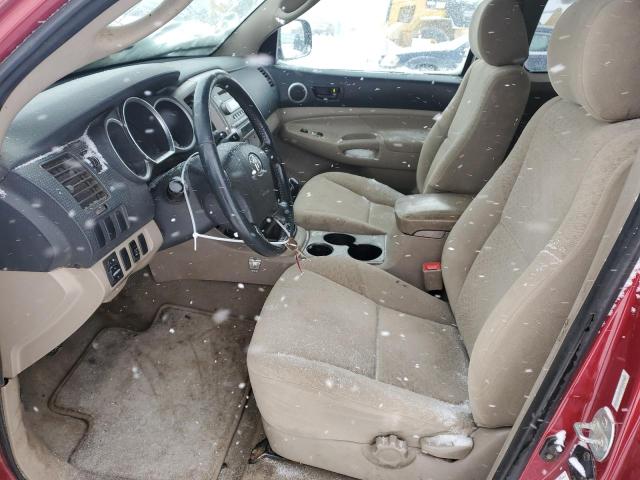 5TEUX42N96Z208335 - 2006 TOYOTA TACOMA ACCESS CAB წითელი ფოტო 7