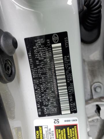 4T1T11AK3PU141272 - 2023 TOYOTA CAMRY SE NIGHT SHADE WHITE photo 13