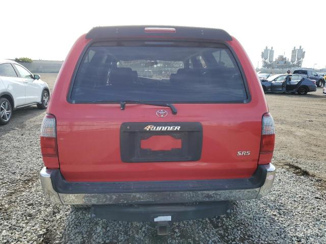 JT3GN86R9V0036673 - 1997 TOYOTA 4RUNNER SR5 RED photo 6