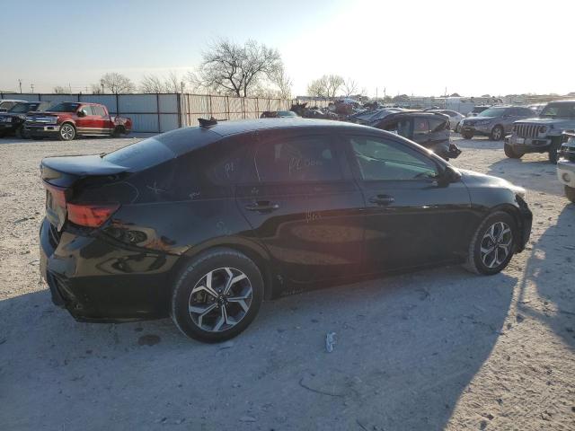 3KPF24AD9KE130009 - 2019 KIA FORTE FE BLACK photo 3