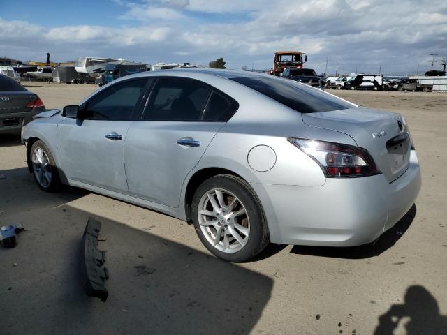 1N4AA5AP9EC489584 - 2014 NISSAN MAXIMA S SILVER photo 2