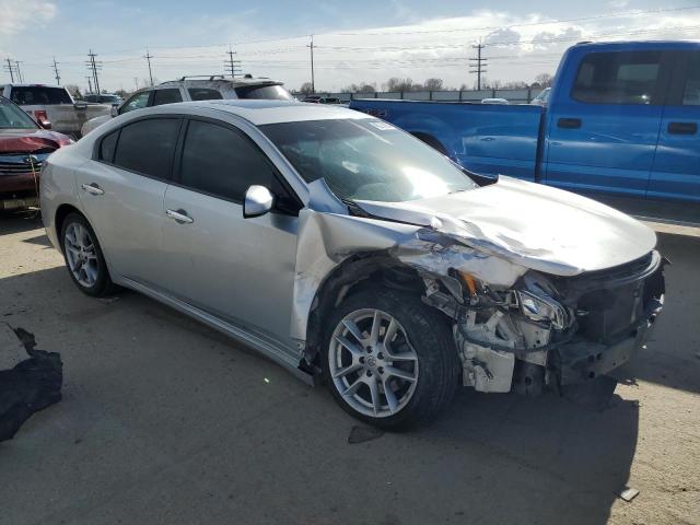 1N4AA5AP9EC489584 - 2014 NISSAN MAXIMA S SILVER photo 4