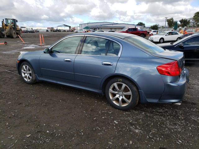 JNKCV51E76M510822 - 2006 INFINITI G35 BLUE photo 2