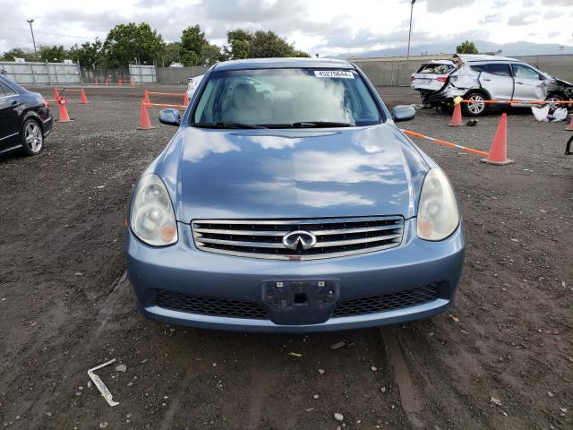 JNKCV51E76M510822 - 2006 INFINITI G35 BLUE photo 5