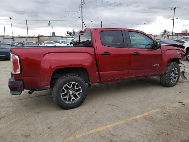 1GTG6FEN7M1283033 - 2021 GMC CANYON AT4 RED photo 3