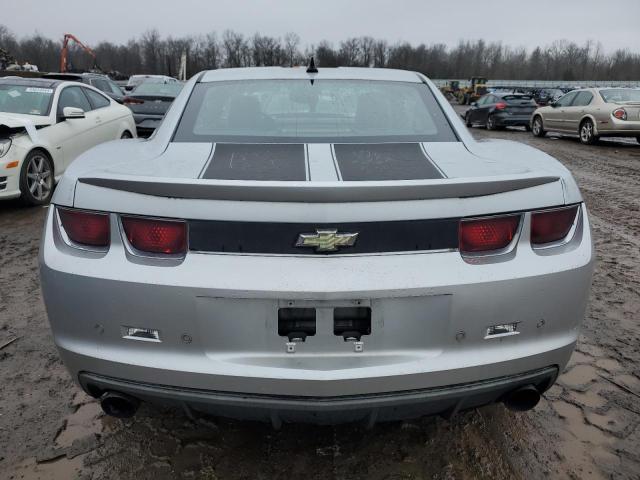 2G1FC1EV5A9180698 - 2010 CHEVROLET CAMARO LT SILVER photo 6