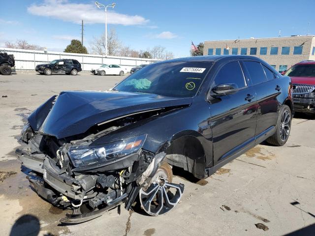 1FAHP2KT3FG163474 - 2015 FORD TAURUS SHO BLACK photo 1