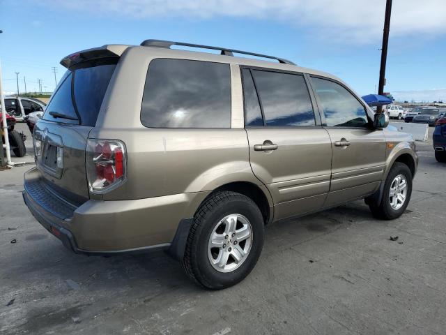 5FNYF28278B003722 - 2008 HONDA PILOT VP BROWN photo 3