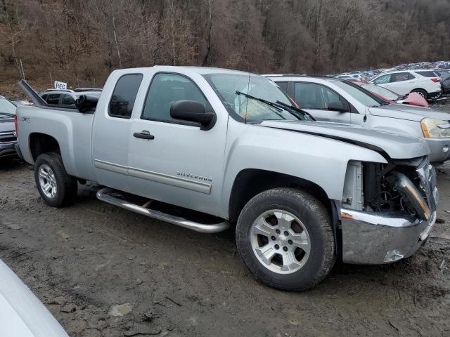 1GCRKSE71CZ151108 - 2012 CHEVROLET SILVERADO K1500 LT SILVER photo 4