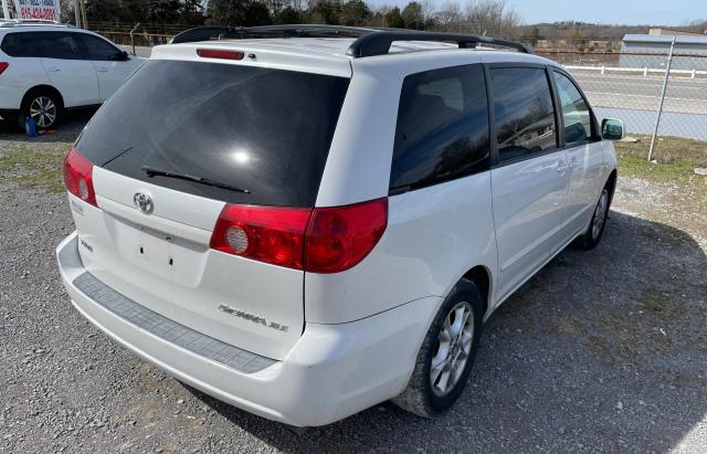 5TDZA22C76S549451 - 2006 TOYOTA SIENNA XLE WHITE photo 4